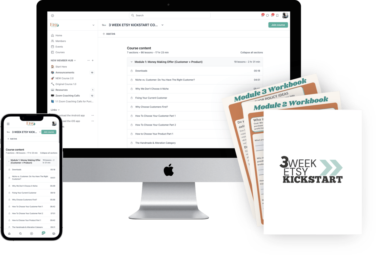 Dylan Jahraus – 3 Week Etsy Kickstart